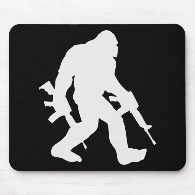 Mousepad Segundo Sasquatch Pé-Grande Armado Alteração 2A # (Frente)