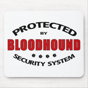 Mousepad Segurança do Cachorro Sanguíneo