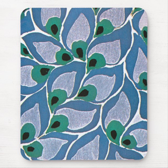 Mousepad Seguy's Art Deco Peacock (Frente)
