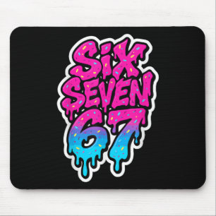 Mousepad Seis Sete 67 Bysebyll Sorvete Gotejamento Mason Me