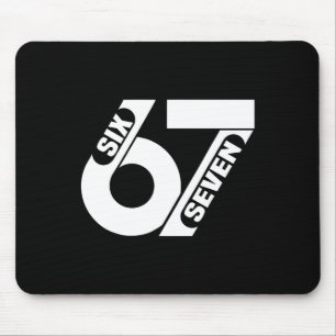 Mousepad Seis Sete 67 Esportes de Equipe Piada Engraçada 67