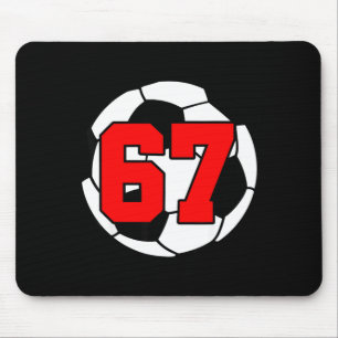 Mousepad Seis Sete 67 Futebol 6 7 Meme Engraçado 6-7 Gen Al