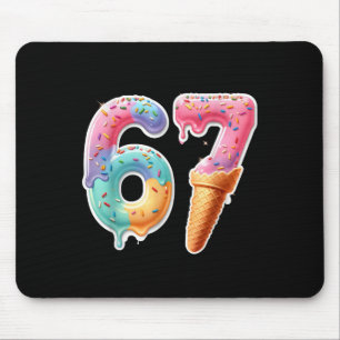 Mousepad Seis Sete 67 Sorvete Gota Esportes Legal Meme Dive