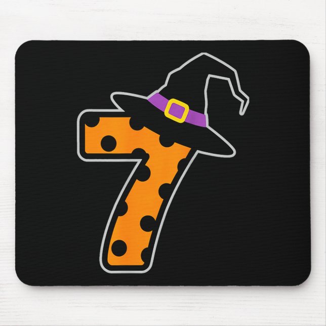 Mousepad Seis Sete Meme 6 7 Fantasia de Halloween Casal  (Frente)