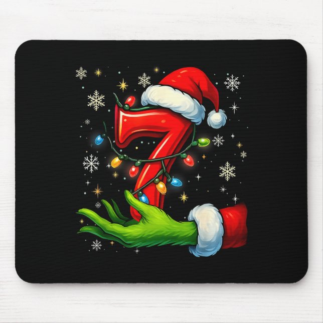 Mousepad Seis Sete Meme De Natal Engraçado Casal Combinando (Frente)