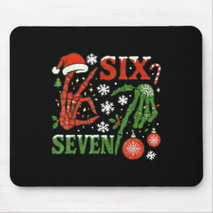 Mousepad Seis Sete Meme Natal 6-7 Natal Esqueleto Ha