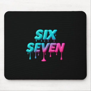 Mousepad Seis Sete Meme Para Crianças e Adultos da Geração