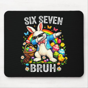 Mousepad Seis Sete Páscoa Bruh Feliz 67 Páscoa Coelho