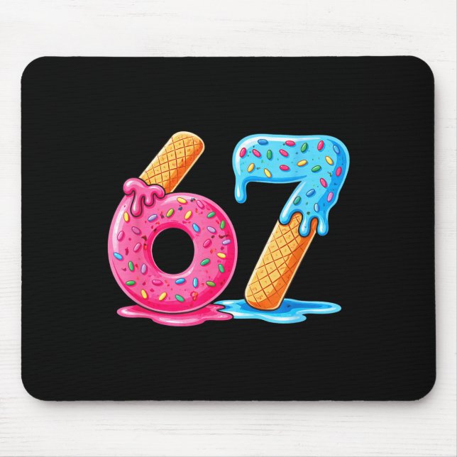 Mousepad Seis sete sorvete  (Frente)