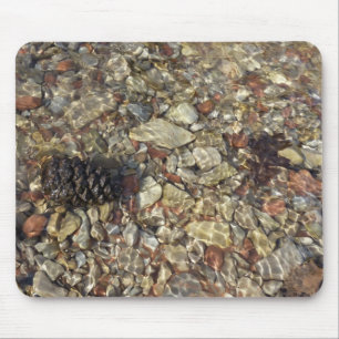 Mousepad Seixos no Taylor Creek Fotografia da Natureza