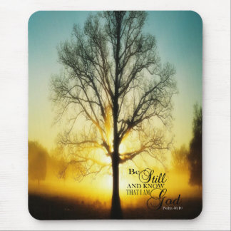 Mousepad Seja ainda e saiba que eu sou DEUS