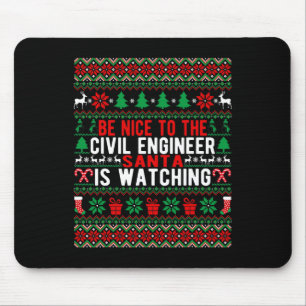 Mousepad Seja Bom Para Os Papais noeis De Engenheiros Civis
