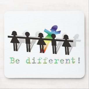 Mousepad Seja diferente!