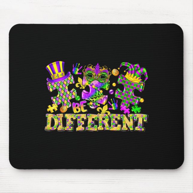 Mousepad Seja Diferente Mardi Gras Nova Orleans Au (Frente)