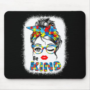 Mousepad Seja gentil com o Autismo do Tejo, Tie Dye Bandeir