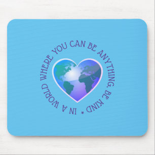 Mousepad Seja inspirador, citações do mundo