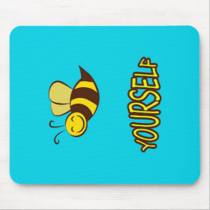 Mousepad Seja Seu Próprio Presente, Adoro Abelha, Presente