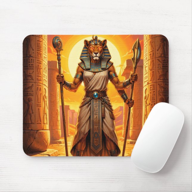 Mousepad Sekhmet – Löwenköpfige Kriegsgöttin (Com mouse)
