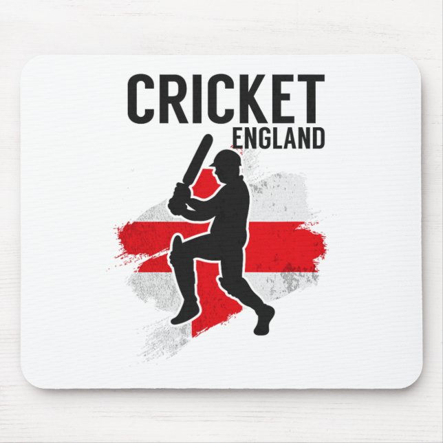 Mousepad Seleção Inglesa de Críquete (Frente)