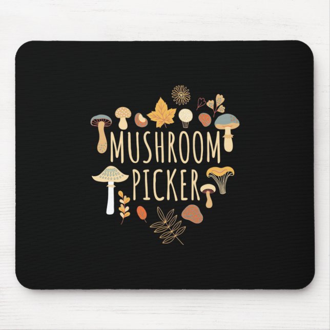 Mousepad Seletor de Mushroom Ordenado (Frente)