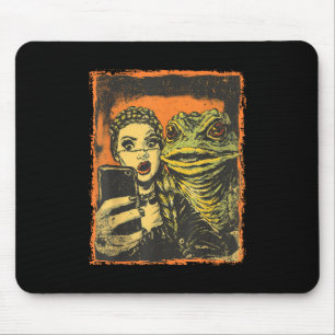 Mousepad Selfie De Monstro Com Gótico Horror Gr