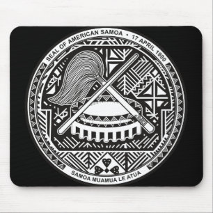 Mousepad selo de Samoa Americanas