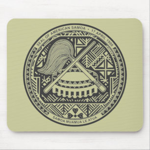 Mousepad Selo de Samoa Americanas