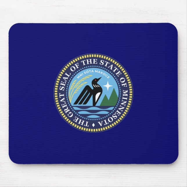 Mousepad Selo do Estado de Minnesota 2024 (Frente)