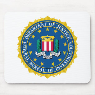 Mousepad Selo do FBI