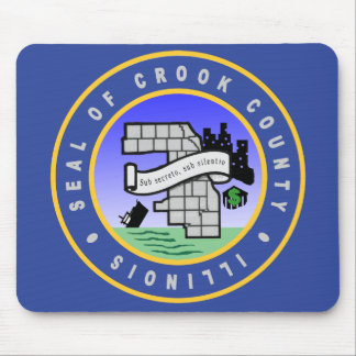 Mousepad Selo do tapete do rato de Crook County