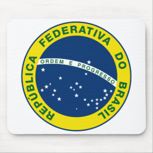 Mousepad Selo Nacional do Brasil