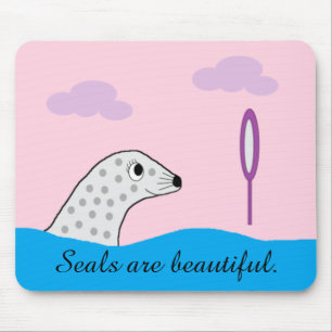 Mousepad Selo Spotted tem muita beleza.