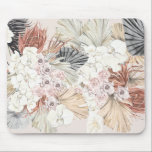 Mousepad Selva Tropical Floral de Grass Pampas<br><div class="desc">Selva Tropical Floral,  flores,  rosas,  folhas. Um mouse pad para proprietários criativos de negócios. Um empresário,  empresário ou qualquer um que queira um mouse pad que os inspira...  uma bela e elegante selva tropical floral Pampas. Planners de Casamento,  Proprietários Compres,  Floristas,  estilistas de Cabelos,  artistas,  fotógrafos e muitos mais!</div>