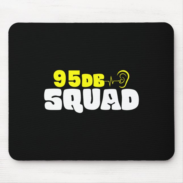 Mousepad Sem Audição - Surdo - Incapaz de Ouvir - Surdo (Frente)