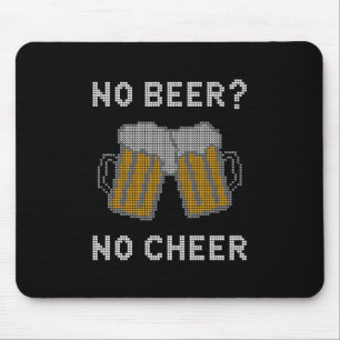 Mousepad Sem Cerveja Nenhum Suéter Feio