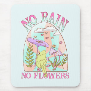 Mousepad Sem Chuva Sem Cogumelo Flor