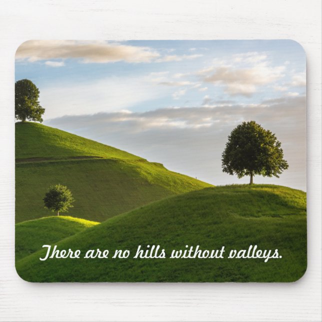 Mousepad Sem Colinas sem Vales (Frente)