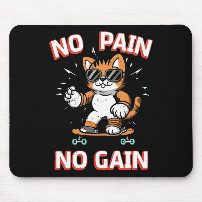 Mousepad Sem dor Sem ganho (Frente)