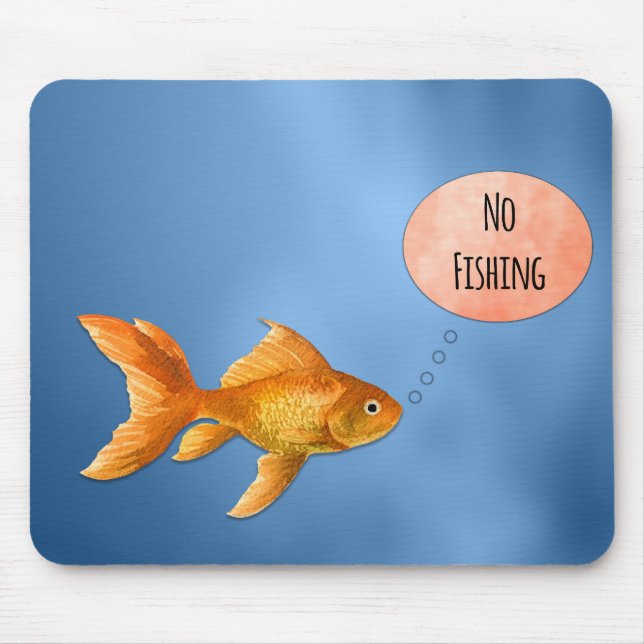 Mousepad Sem Peixe-Goldfish (Frente)