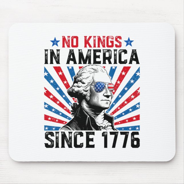 Mousepad Sem Reis Nos Estados Unidos Desde 1776 Que Sofrera (Frente)