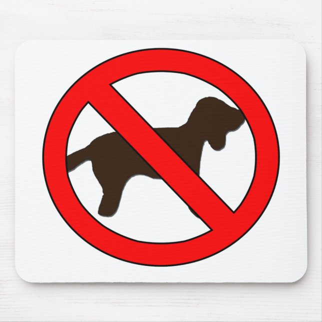 Mousepad Sem Sinal de Cães (Frente)