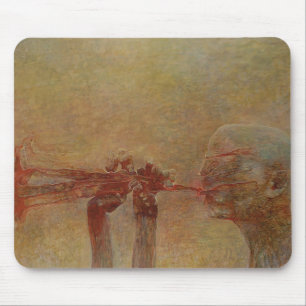 Mousepad Sem título (The Trumpeter) por Zdzislaw Beksinski