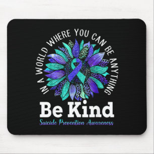 Mousepad semana de conscientização da prevenção seja gentil