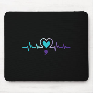 Mousepad Semana de conscientização mental sobre prevenção d