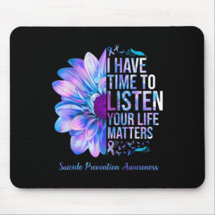 Mousepad Semana de Conscientização sobre Prevenção do Suicí
