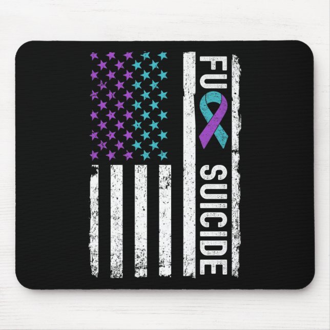 Mousepad Semana de Prevenção do Suicídio Mês de Conscientiz (Frente)