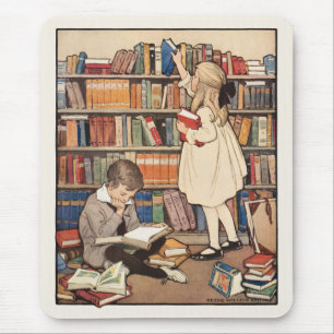 Mousepad Semana do Livro Infantil por Jessie Willcox Smith