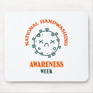 Mousepad Semana Nacional de Sensibilização para a Lavagem d