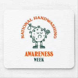 Mousepad Semana Nacional de Sensibilização para a Lavagem d