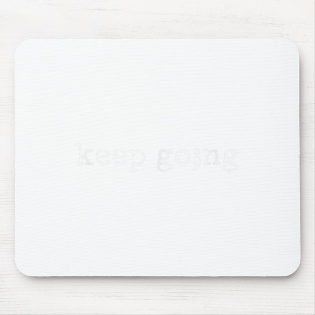 Mousepad Semicolon Continua A Sensibilizar A Saúde Mental V (Frente)